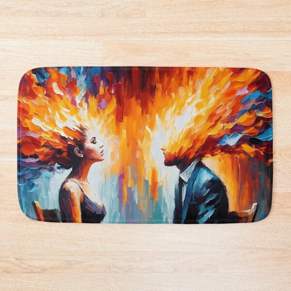 Item preview, Heads Burning designed and sold by Visual Nomad Club.