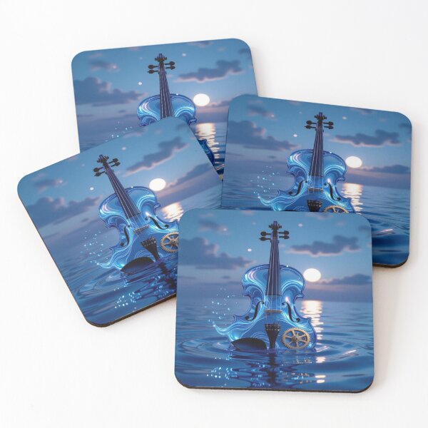 Item preview, WaterViolin & TwilightDream – A surreal soundscape between RippleMotion, SilenceGlow & poetic flow designed and sold by FotoworldEdel.