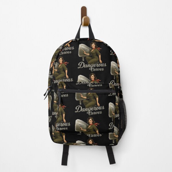 Item preview, Dangerous Curves — Vintage Military Pin-Up Nose Art designed and sold by getpressedshirt.
