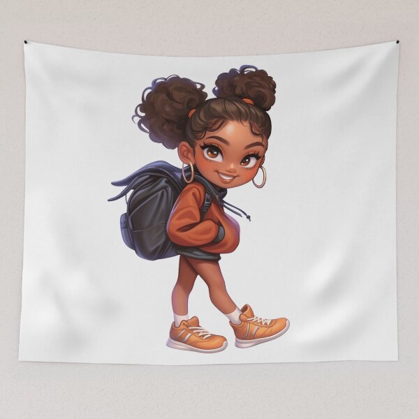 Item preview, Stylish Black School Girl Chibi designed and sold by Lulunza.