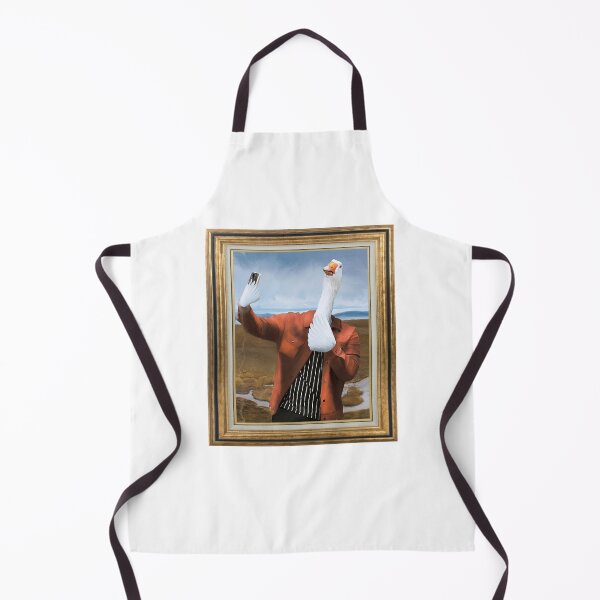 Item preview, Swan taking a selfie Painting  designed and sold by JoeVee-Int.