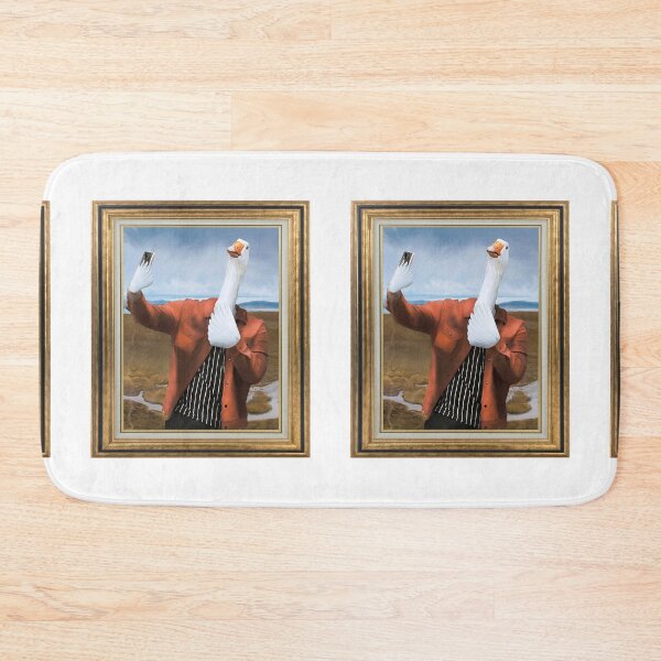 Item preview, Swan taking a selfie Painting  designed and sold by JoeVee-Int.