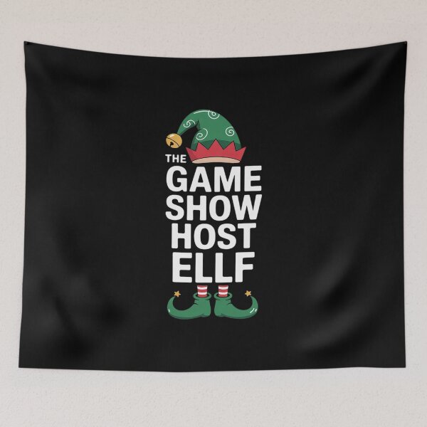Item preview, Game Show Host Elf Job Christmas  designed and sold by KonstanKoraner.
