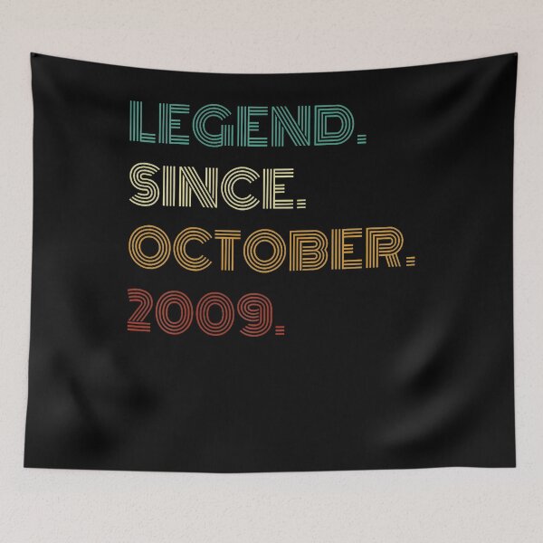 Item preview, 15 Years Old Legend Since October 2009 15Th Birthday designed and sold by MadalynKiehn.