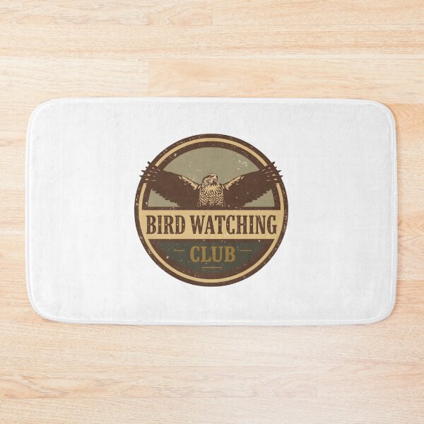Item preview, Bird Watching Club – Retro Hawk Badge Artwork designed and sold by NatureNookTees.
