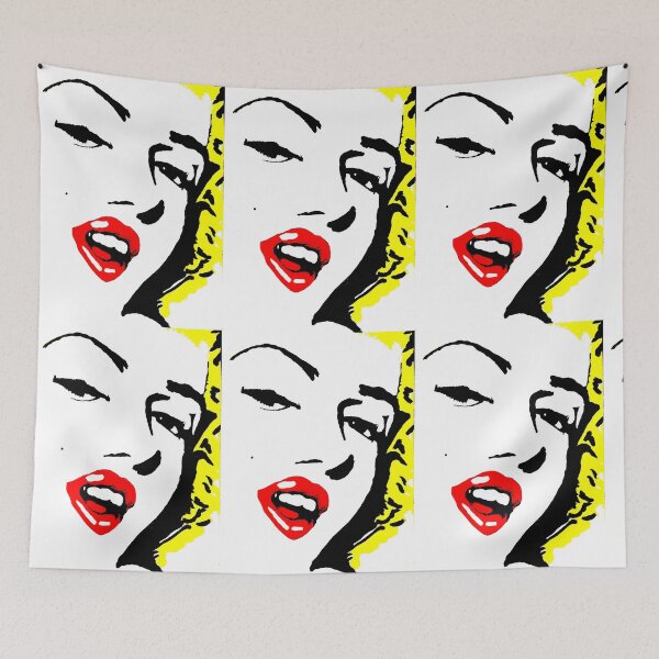 Item preview, Norma Jeane colorful  designed and sold by Chad's Fresh Art.