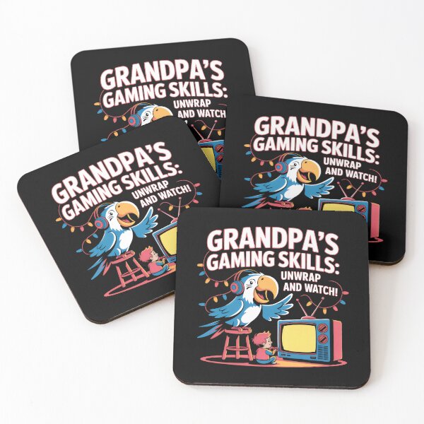 Item preview, Unwrap the Action: Grandpa vs. Grandson Gaming Moment designed and sold by SplashTastic.