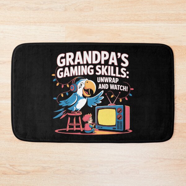 Item preview, Unwrap the Action: Grandpa vs. Grandson Gaming Moment designed and sold by SplashTastic.