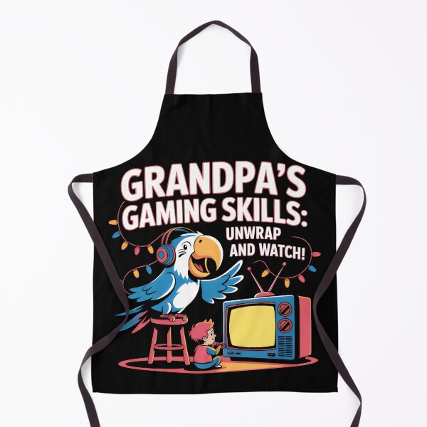 Item preview, Unwrap the Action: Grandpa vs. Grandson Gaming Moment designed and sold by SplashTastic.