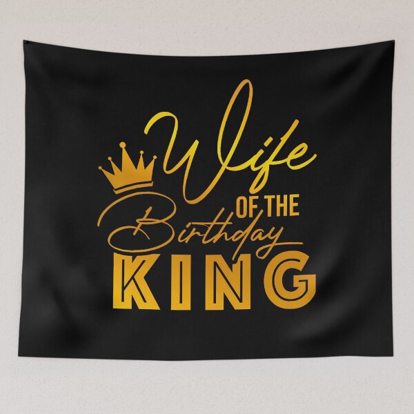 Item preview, Wife Of The Birthday King Boys Bday Party Gift For Him designed and sold by MadalynKiehn.