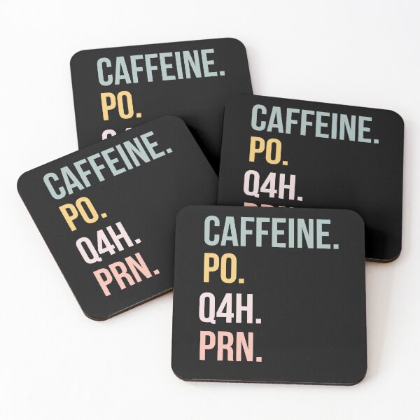 Item preview, Caffeine PO Q4H PRN designed and sold by stephenflashart.