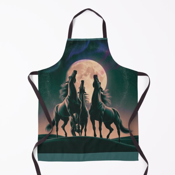 Item preview, 3 horses howling at the moon designed and sold by Polarctica.