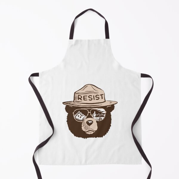 Item preview, Bear Resist Protect Our National Parks - Save the environment public lands eco trail designed and sold by HumansStuck12.