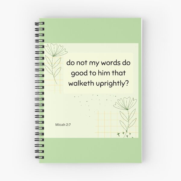Item preview, Micah 2:7 designed and sold by Undonemadenew.
