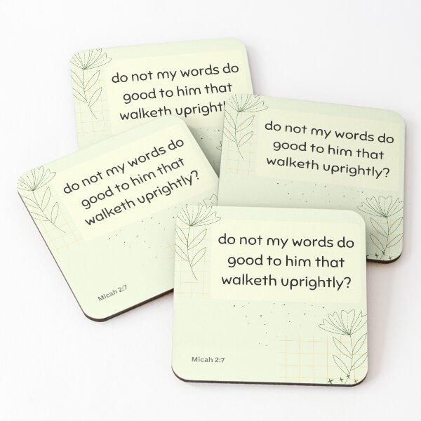 Item preview, Micah 2:7 designed and sold by Undonemadenew.
