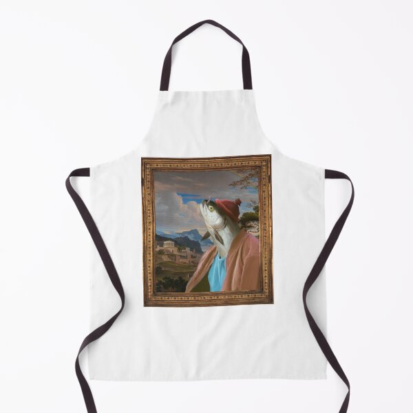 Item preview, Fish wearing cloths Painting  designed and sold by JoeVee-Int.