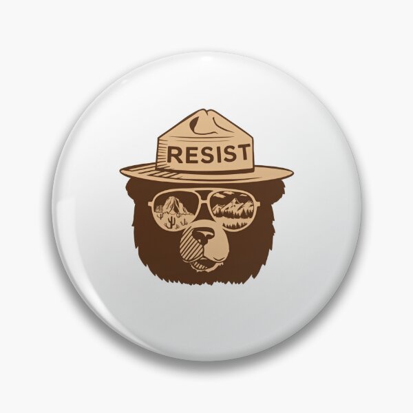 Item preview, Bear Resist Protect Our National Parks - Save the environment public lands earth voice designed and sold by HumansStuck12.