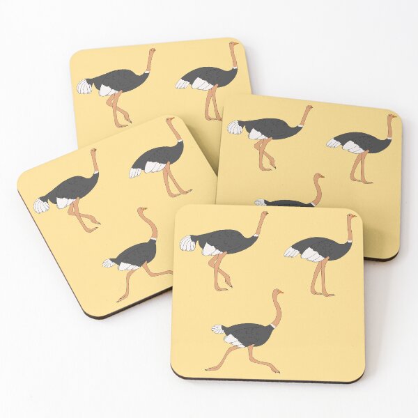 Item preview, Ostriches designed and sold by Leapingdoe.