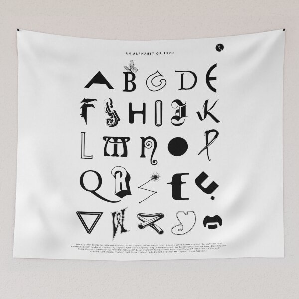 Item preview, An Alphabet of Prog designed and sold by DFA.