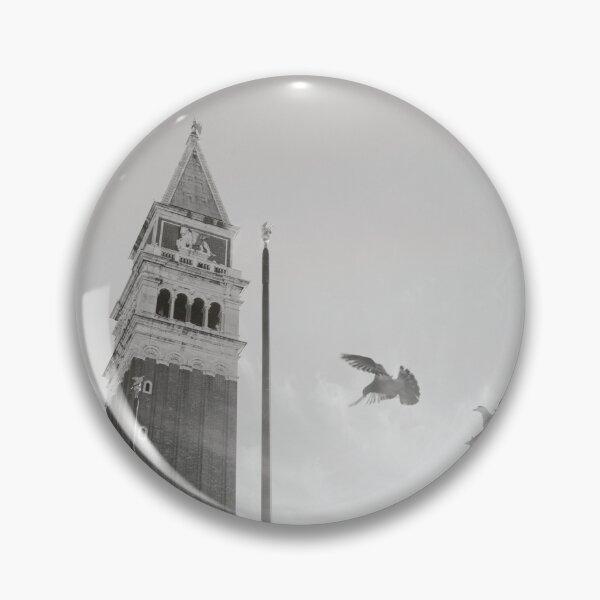 Item preview, Piazza San Marco, Venice - Black and White Street Photography designed and sold by CarolinaReina.