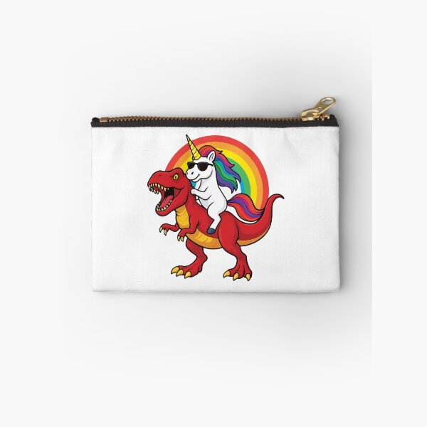 Item preview, Unicorn Riding T-Rex Dinosaur | Funny Rainbow Unicorn Dino Rider designed and sold by PrintsGate.