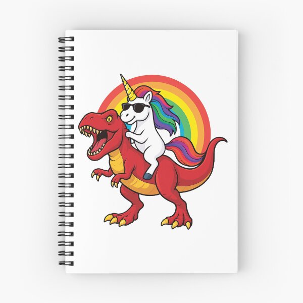 Item preview, Unicorn Riding T-Rex Dinosaur | Funny Rainbow Unicorn Dino Rider designed and sold by PrintsGate.