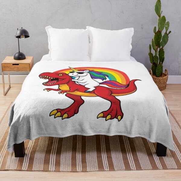 Item preview, Unicorn Riding T-Rex Dinosaur | Funny Rainbow Unicorn Dino Rider designed and sold by PrintsGate.