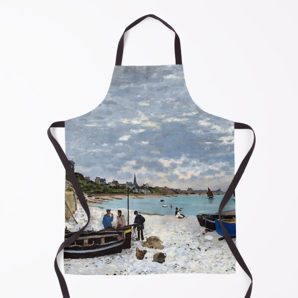 Aperçu de l'œuvre Claude Monet - Plage à Sainte-Adresse créée et vendue par Jon-Baran.