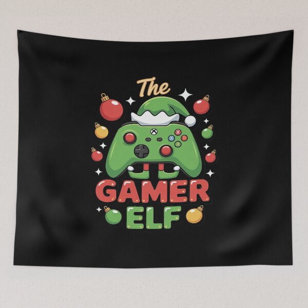 Item preview, Gamer ELF Family Matching Christmas Gaming Pajama PJ  designed and sold by KonstanKoraner.