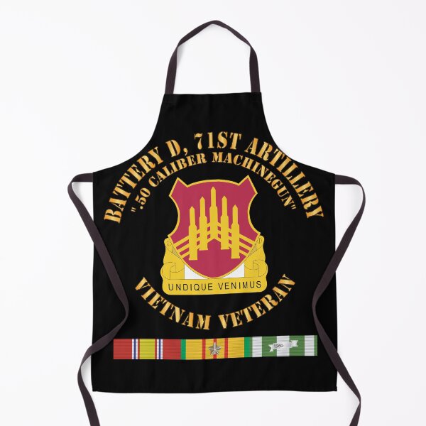 Item preview, Army - Battery D, 71st Artillery(.50 Caliber Machinegun X 300) designed and sold by Military Insignia Products.