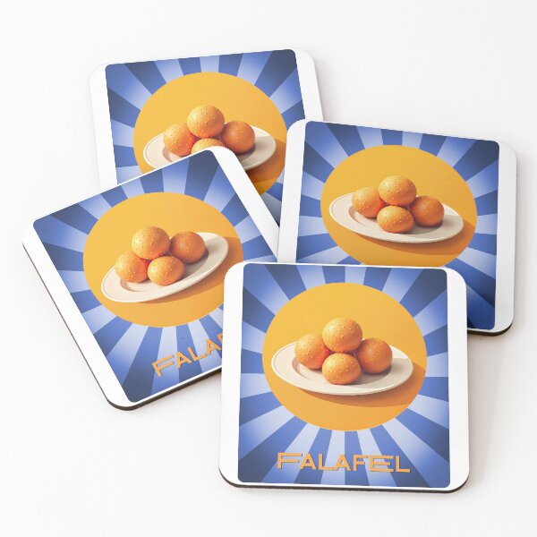 Item preview, Falafel Fiesta: Crispy Bites with Retro Vibes designed and sold by ForeverPrintsOK.
