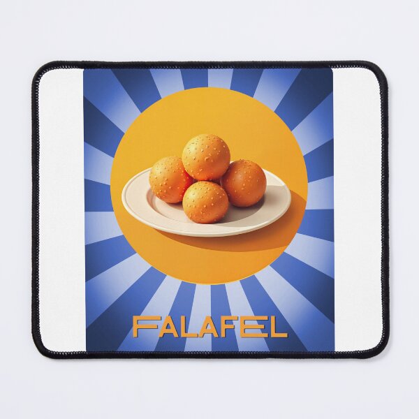 Item preview, Falafel Fiesta: Crispy Bites with Retro Vibes designed and sold by ForeverPrintsOK.