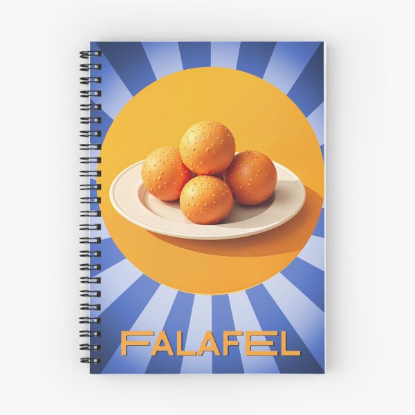 Item preview, Falafel Fiesta: Crispy Bites with Retro Vibes designed and sold by ForeverPrintsOK.