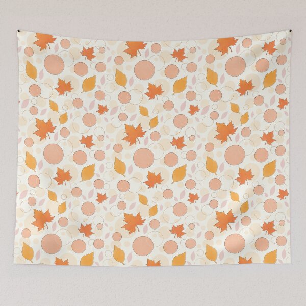 Item preview, Watercolor Orange Autumn Leaves designed and sold by Kate27sun.