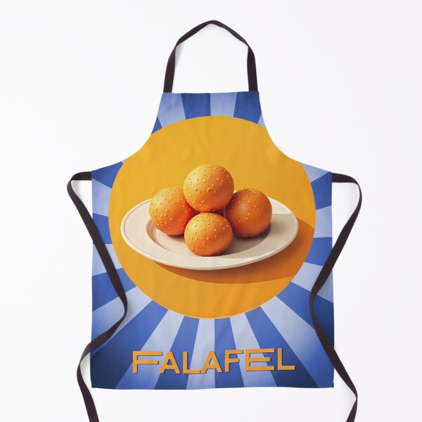 Item preview, Falafel Fiesta: Crispy Bites with Retro Vibes designed and sold by ForeverPrintsOK.