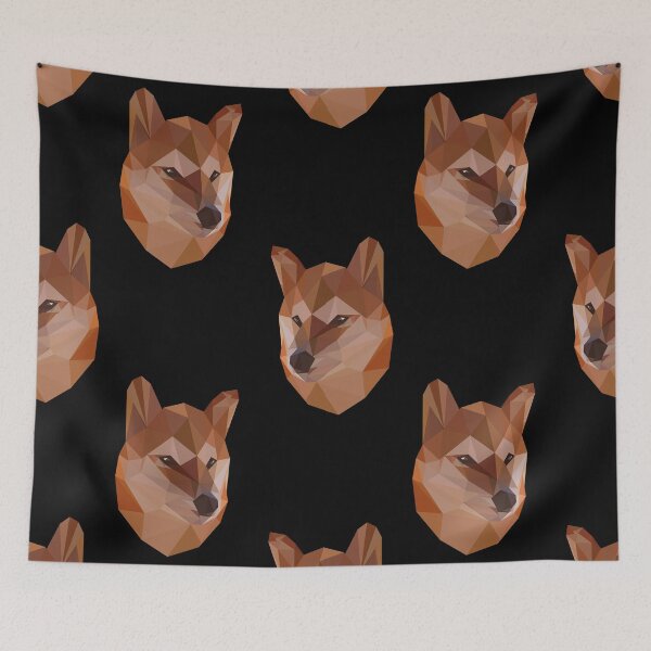 Item preview, Seamless Geometric Doge designed and sold by 8thSin.