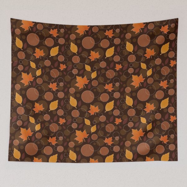 Item preview, Watercolor Orange Autumn Leaves designed and sold by Kate27sun.