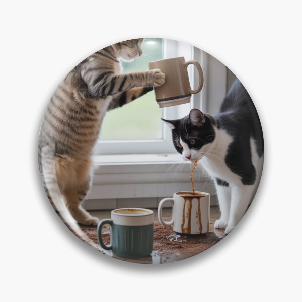 Item preview, Coffee, cats and Chaos designed and sold by Nova-StudioCo.