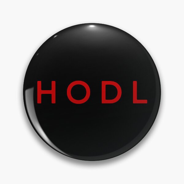Item preview, Hodl Bitcoin Futurism Red Logo designed and sold by CyberRex.