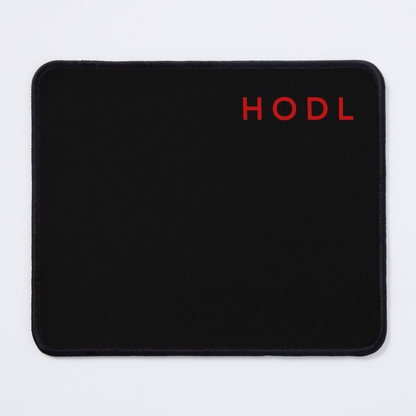 Item preview, Hodl Bitcoin Futurism Red Logo designed and sold by CyberRex.
