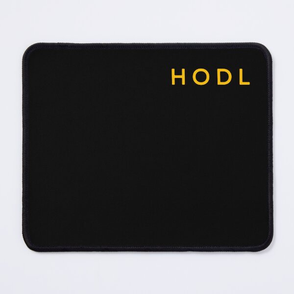 Item preview, Hodl Bitcoin Futurism Yellow Logo designed and sold by CyberRex.