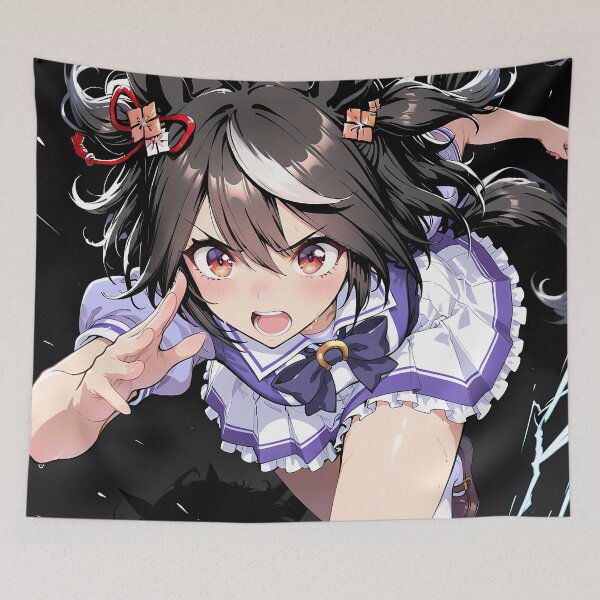 Item preview, Kitasan Black Uma Musume Pretty Derby Anime Girl Action Power designed and sold by thedarvills.