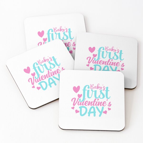 Item preview, Baby’s First Valentine’s Day – Cute Holiday Lettering Design designed and sold by DigitalGemArt.