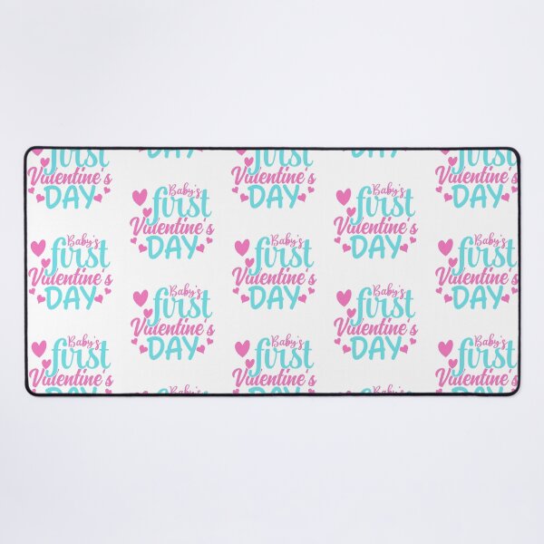 Item preview, Baby’s First Valentine’s Day – Cute Holiday Lettering Design designed and sold by DigitalGemArt.