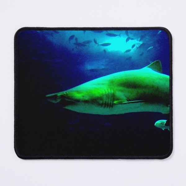 Item preview, Majestic shark with entourage – Royal underwater scene / Swiss Artwork Photography designed and sold by Raphael Wolf.