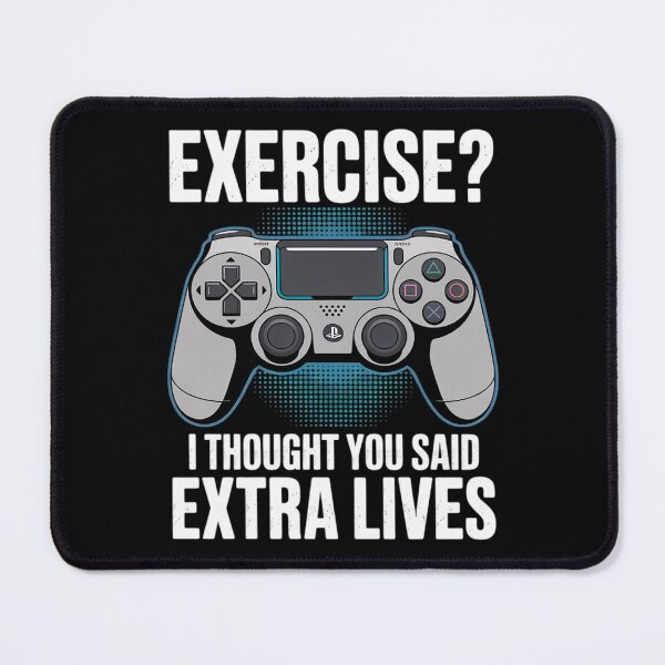 Item preview, Gamer Exercise Thought Extra Lives Gaming Men Boys Kid designed and sold by KonstanKoraner.