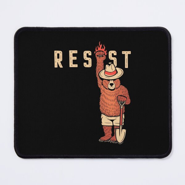 Item preview, Bear Resist Protect Our National Parks - Save the environment public lands timeless woods designed and sold by HumansStuck12.
