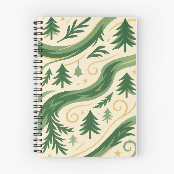 Item preview, Starlit Evergreen Flow – Spirit of the Forest designed and sold by LumenWhirl.