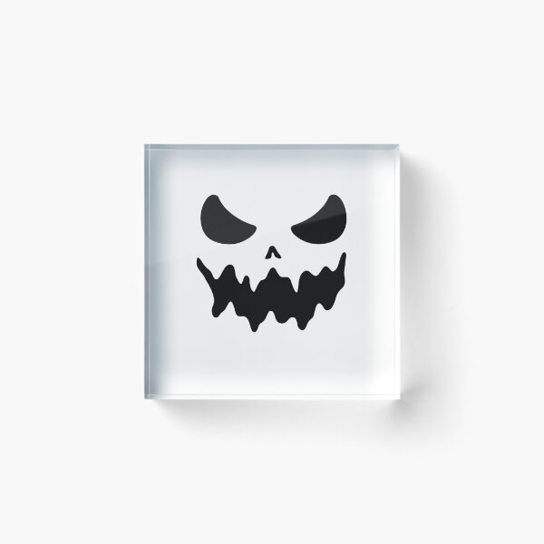 Item preview, scary Halloween face designed and sold by artiisa.