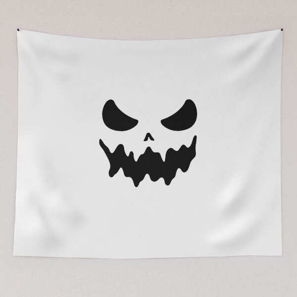Item preview, scary Halloween face designed and sold by artiisa.